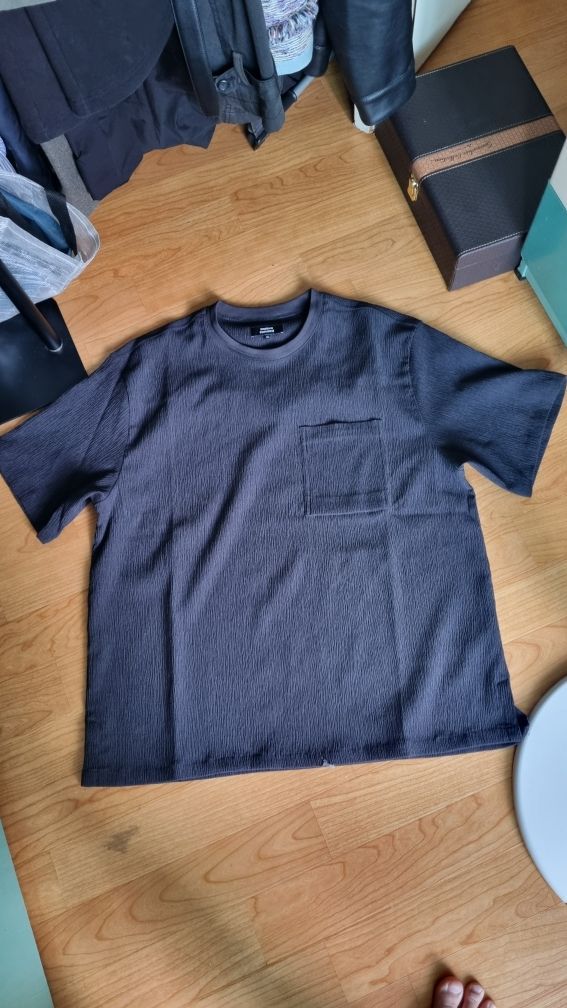 MUSINSA公式 | MUSINSA STANDARD Crinkle Oversized Woven T