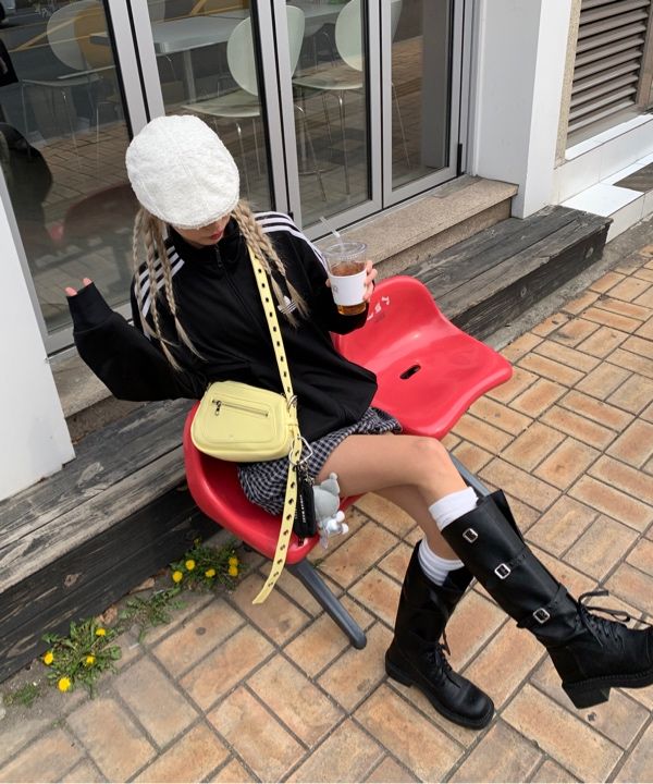 ★ILLIGO★ATYPICAL POCKET BAG★ポケット ショルダーバッグ★ MUSINSA | ILLIGO Atypical Pocket Bag Black