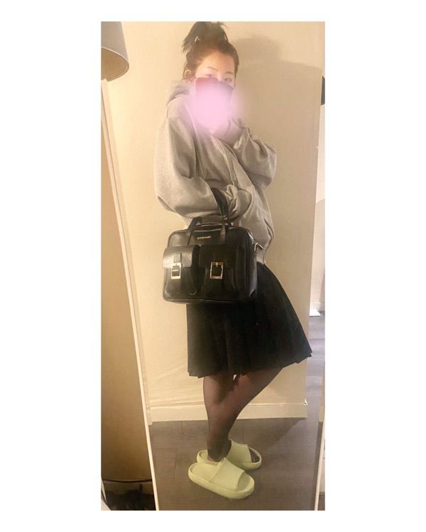 MUSINSA | FILLINTHEBLANK PK Middle Shoulder Bag (black)