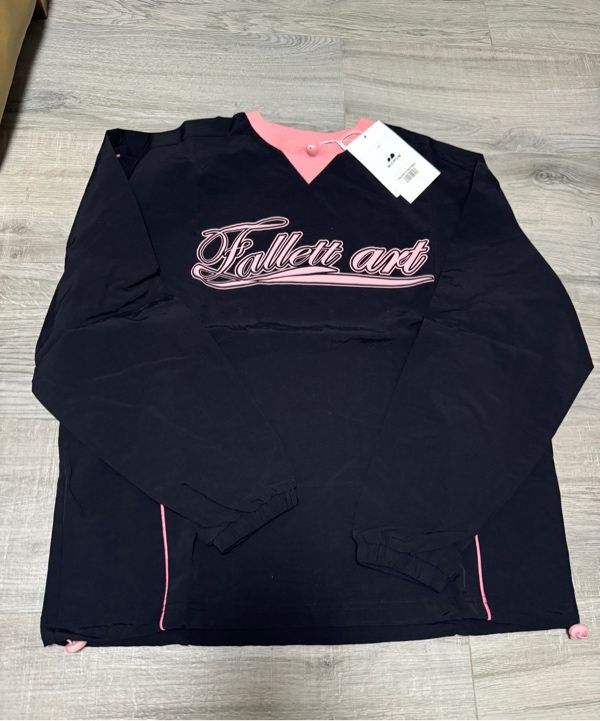 ★Fallett★送料込★韓国★人気 ART CLUB PIPING NYLON PULLOVER MUSINSA | FALLETT Art Club Piping Nylon Pullover Red