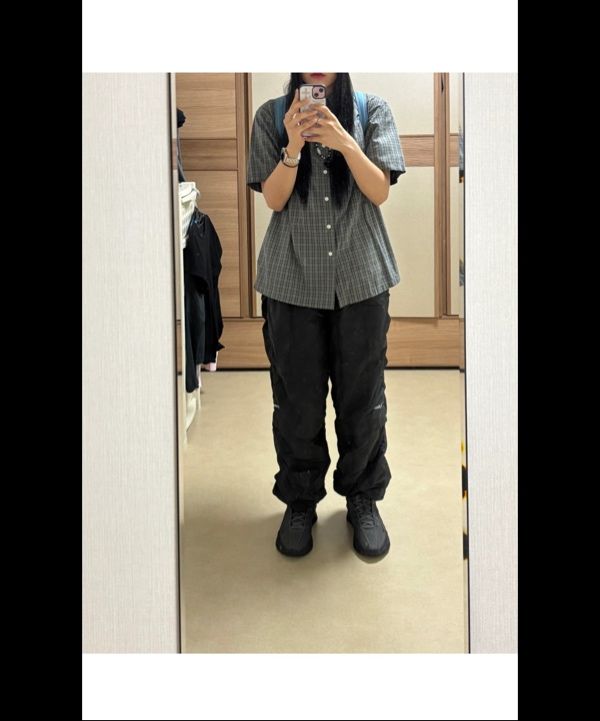 MUSINSA | YESEYESEE YES Staff Trek Pants Black