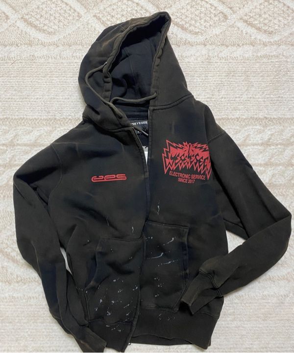 YESEYESEE ジップアップパーカー org.jpg