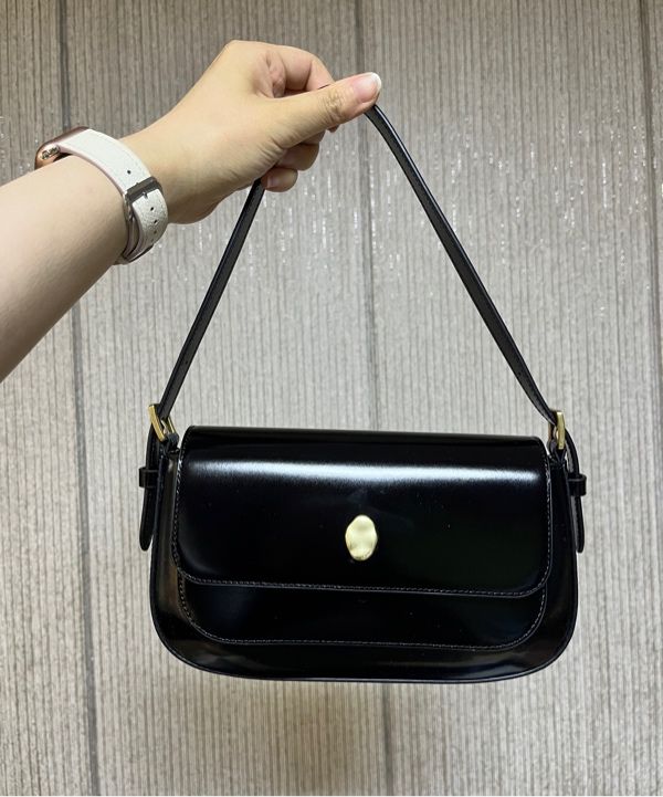 MUSINSA | OSTKAKA Amuse Mini Baguette Black