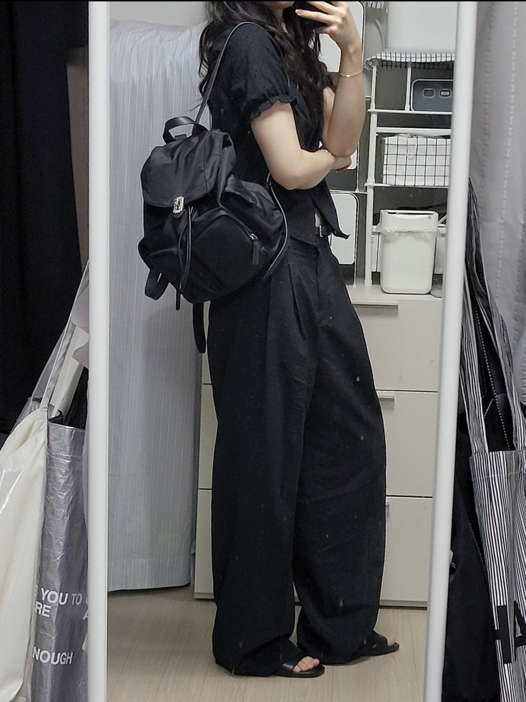MUSINSA | VUNQUE Hey Double Pocket Backpack M (Hey Double