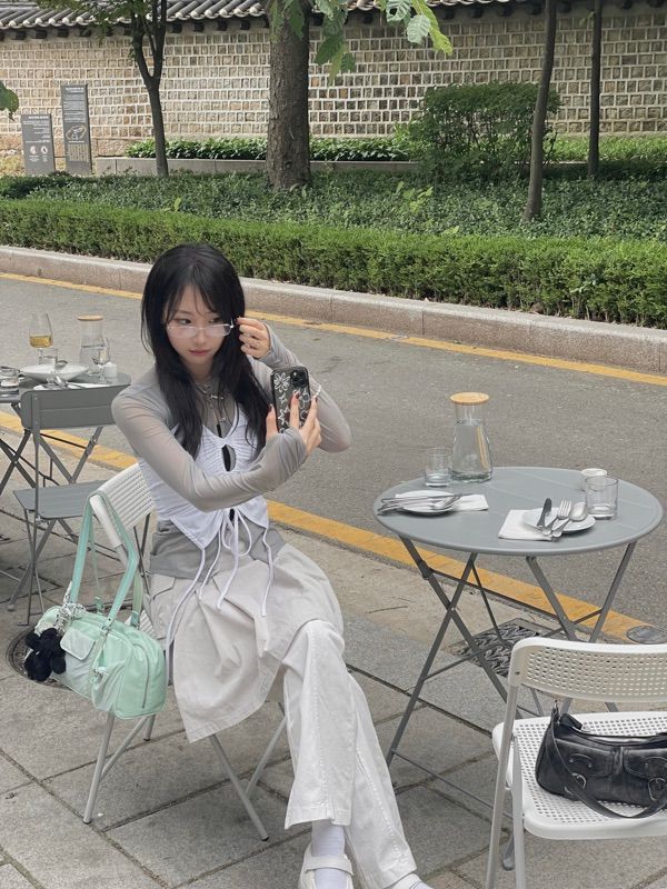 MUSINSA公式 | MISEKI SEOUL Waist pocket bag midi skirt LIGHT