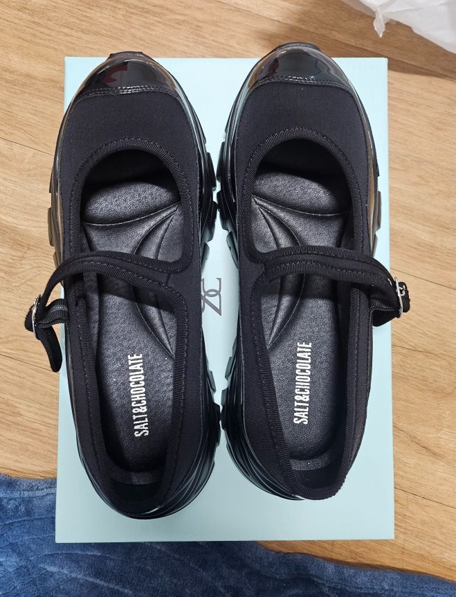 MUSINSA | SALT AND CHOCOLATE Round Toe Mary Jane Strap