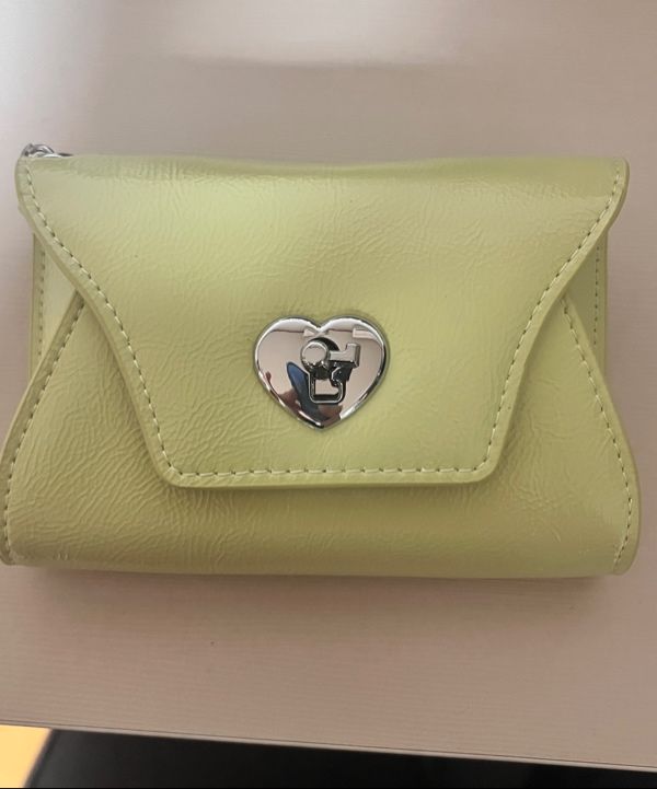 MUSINSA | LEMASQUE Heartlock keyring multi pouch card wallet