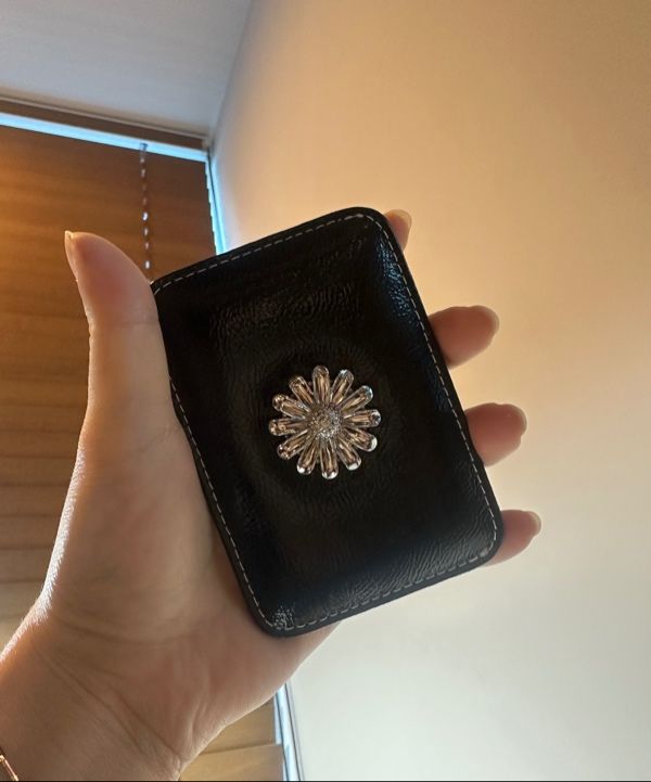 財布・小物その他 Daisy Slim Mini Transportation Card Wallet Black MUSINSA | LEMASQUE Daisy Slim Mini Transportation Card