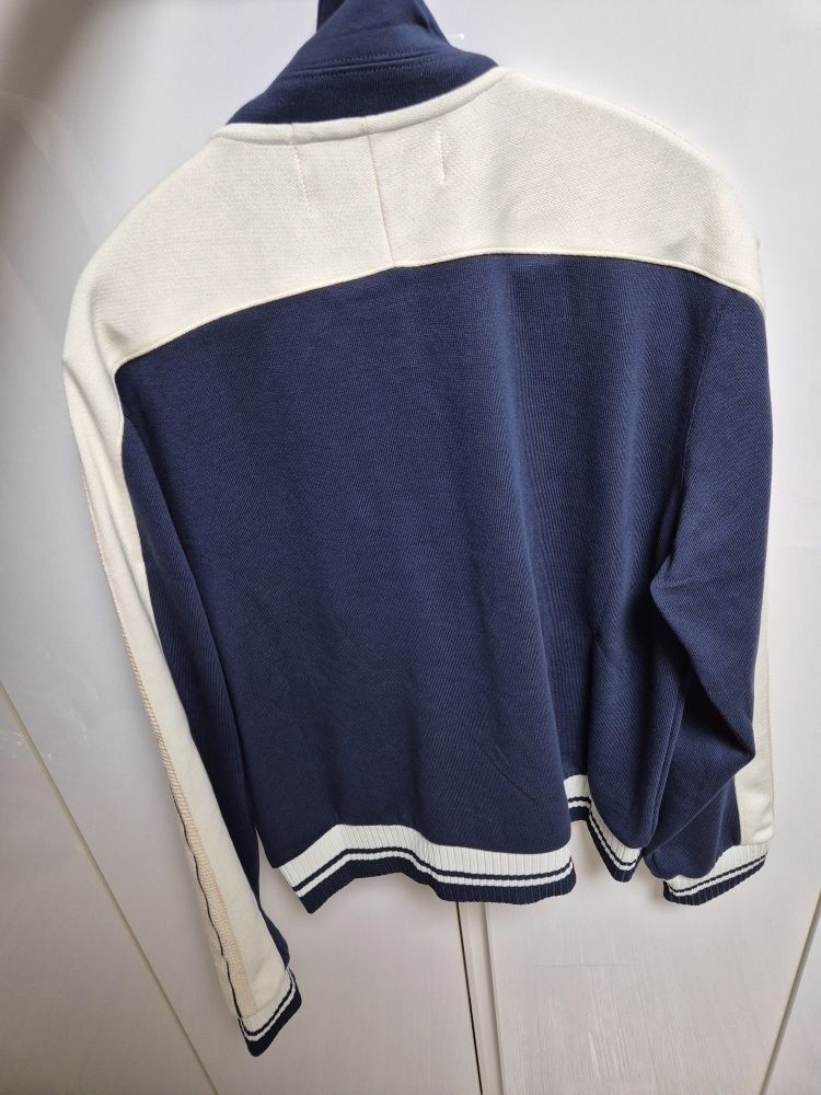 MUSINSA | SATUR Lawton collar track zip-up jacket classic navy