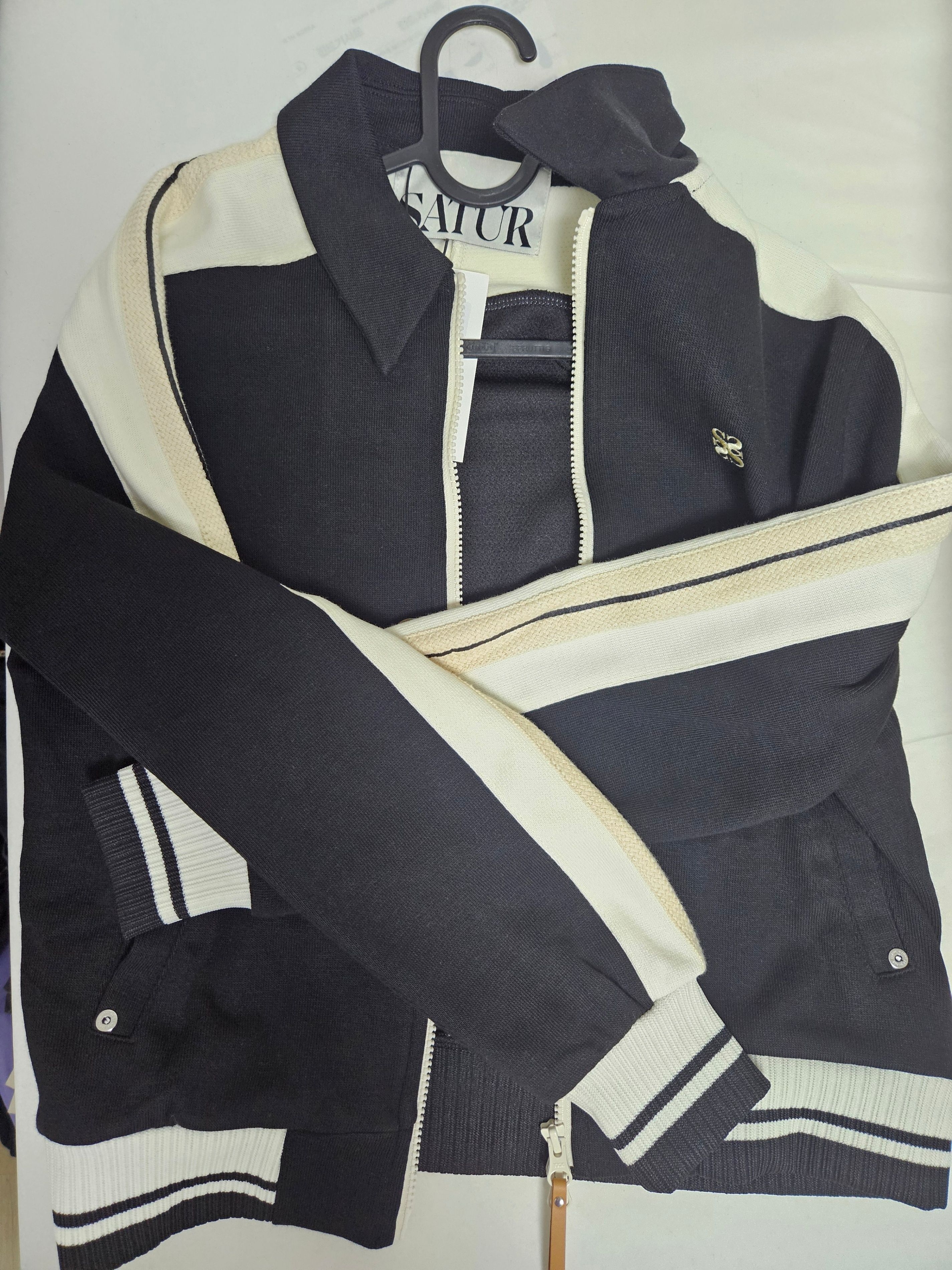 ジャケット・アウター SATUR Track Zip Up Jacket Caviar MUSINSA公式 | SATUR Lawton collar track zip-up jacket caviar