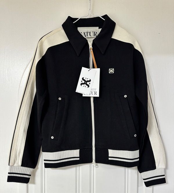 ジャケット・アウター SATUR Lawton Collar Track Zip-Up Jacket MUSINSA公式 | SATUR Lawton collar track zip-up jacket caviar