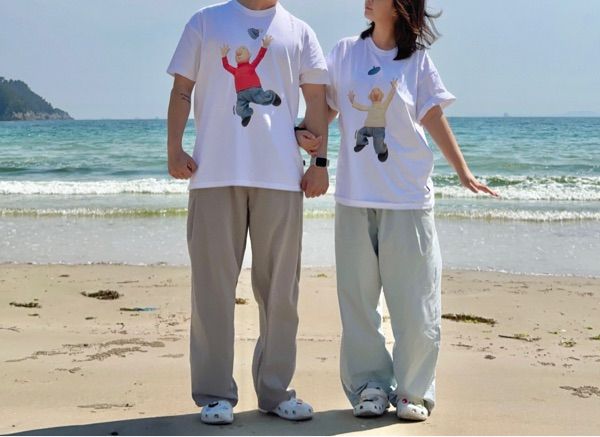 Tシャツ・カットソー LAUGHER PATMAT Wow Matt T-Shirt White PM22 MUSINSA | LAUGHER [PAT&MAT] Wow, pat T-shirt. - White
