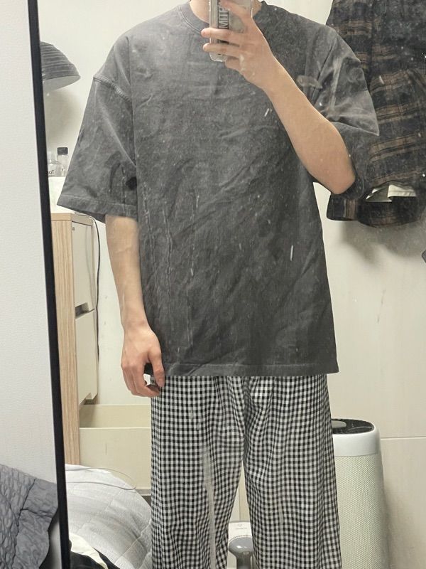 【MODERNIF】Pigment Overfit USA Short Sleeve MUSINSA | MINIMALPROJECT Pigment Small Logo Overfit Short