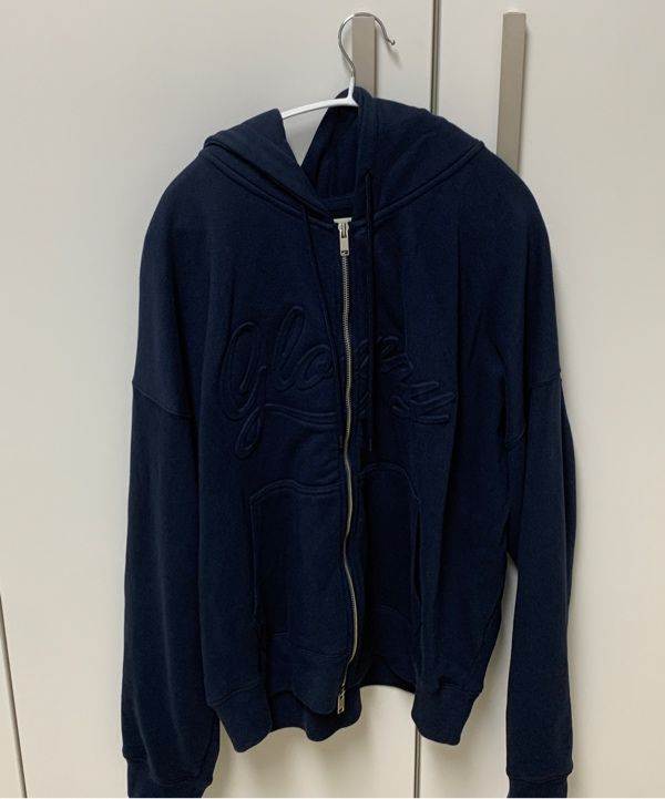 トップス GLOWNY JORDAN ZIP-UP HOODIE MUSINSA | GLOWNY JORDAN ZIP-UP HOODIE (NAVY)