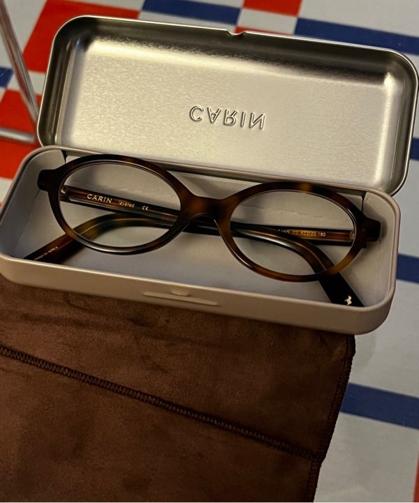 メガネ CARIN Aino C2 AINO C2 CARIN光學眼鏡-AINO C2 琥珀棕-韓國眼鏡品牌