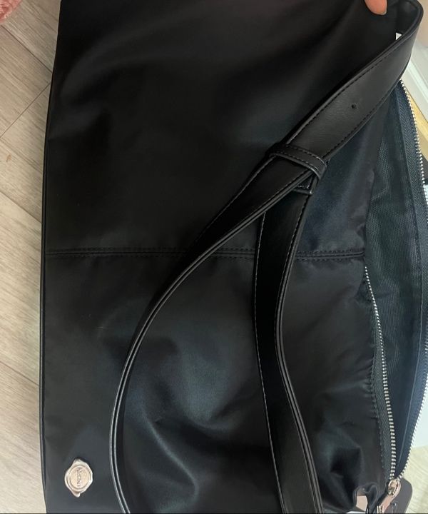 ANEDIT Daily Nylon Hobo BagBlack AN24SA9004BK