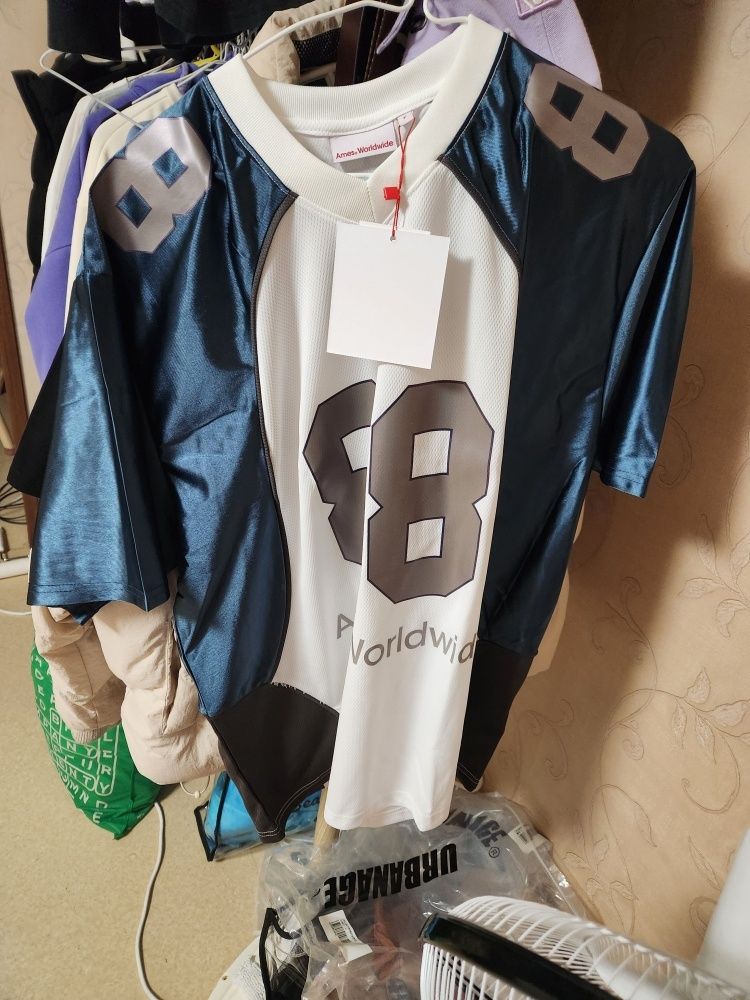 MUSINSA | AMES-WORLDWIDE PALPAL FOOTBALL JERSEY NAVY