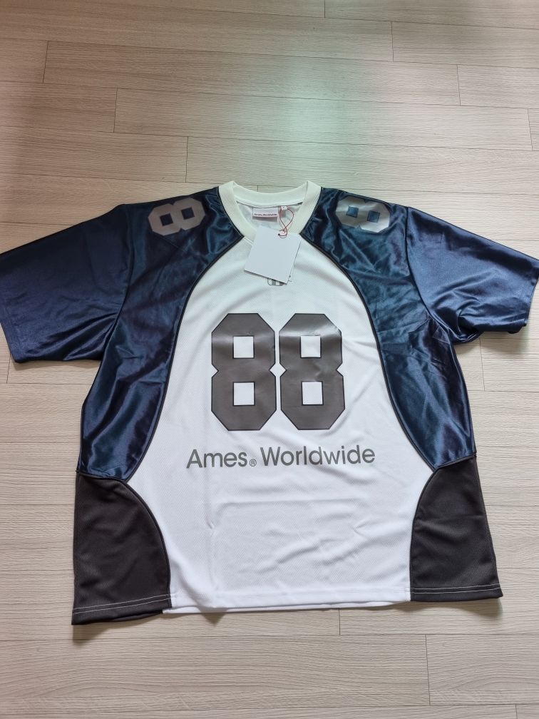 MUSINSA | AMES-WORLDWIDE PALPAL FOOTBALL JERSEY NAVY