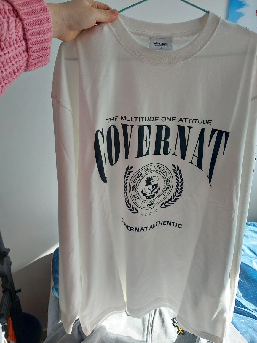 ★COVERNAT★ Emblem Long Sleeve White MUSINSA | COVERNAT Emblem Long Sleeve Black