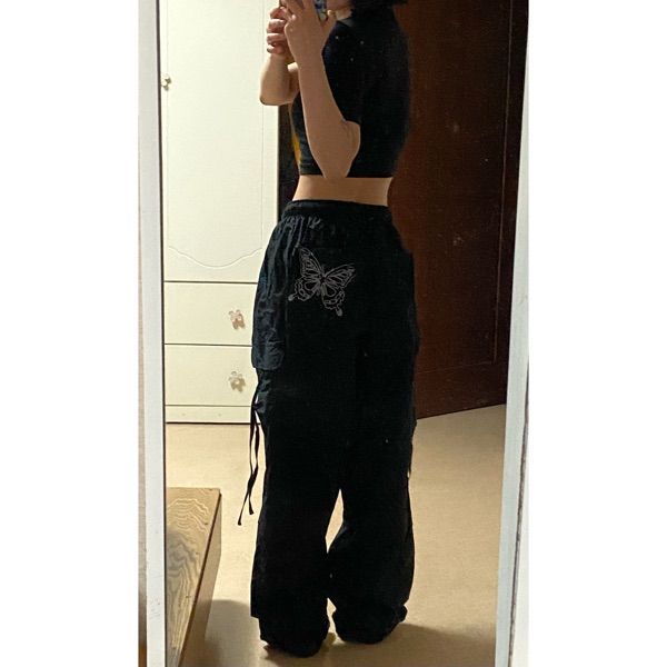 パンツ NASTY FANCY CLUB [NF] RIBBON CARGO PARACHUTE PANTS 4BTR623 MUSINSA | FANCY CLUB [NF] Ribbon Cargo Parachute Pants