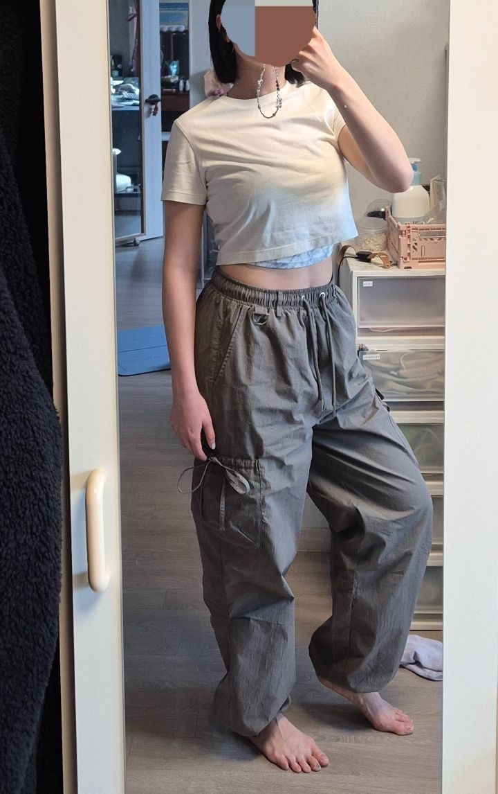 パンツ NASTY FANCY CLUB [NF] RIBBON CARGO PARACHUTE PANTS 4BTR623 MUSINSA | FANCY CLUB [NF] Ribbon Cargo Parachute Pants