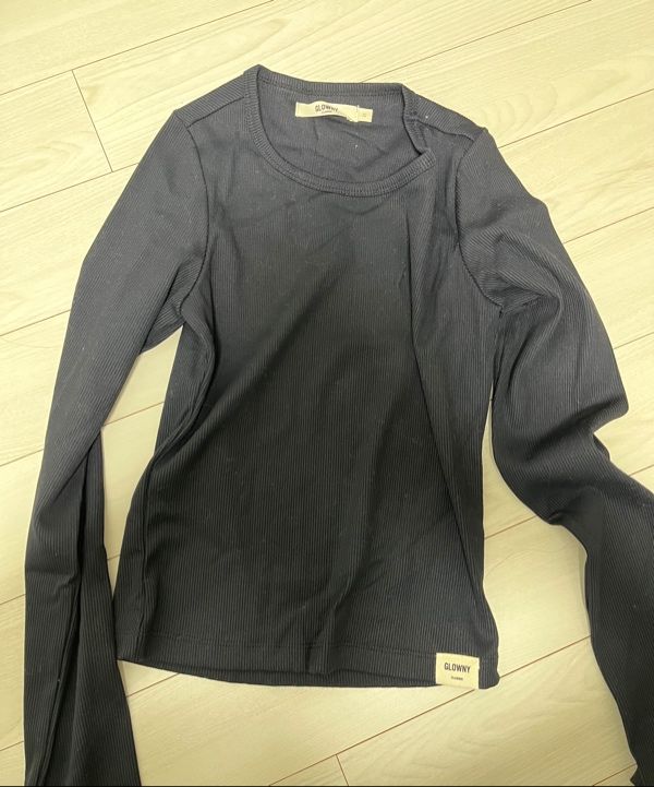 ☆人気☆【GLOWNY】☆G CLASSIC RIB CREW NECK LONG SLEEV.E☆ MUSINSA | GLOWNY G CLASSIC RIB CREW NECK LONG SLEEVE (WHITE)