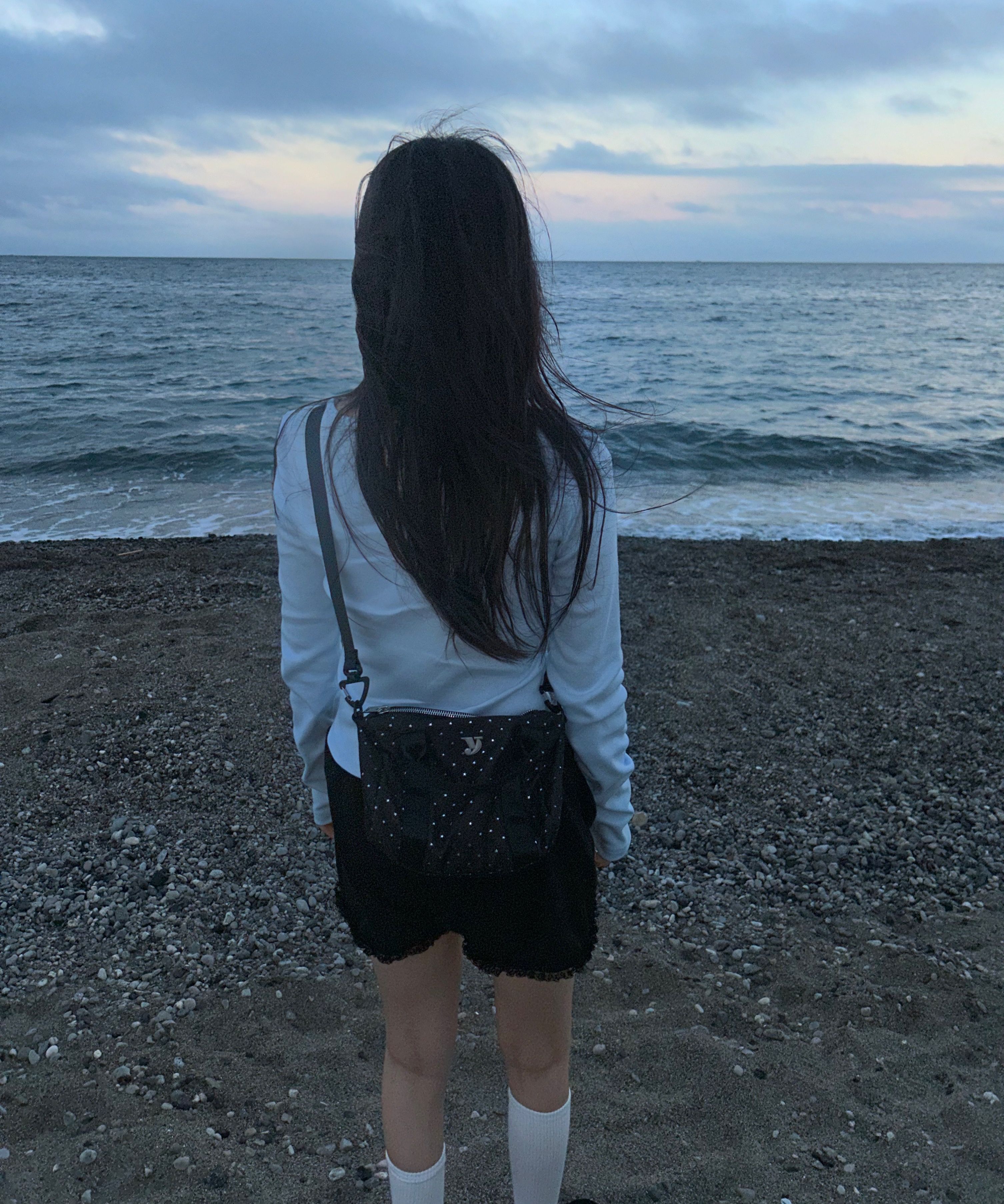 バッグ・カバンその他 YEOMIM mini duffle bag star black yeo-250 YEOMIM】☆人気☆韓国☆mini duffle bag☆star black (YEOMIM