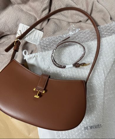 MUSINSA | DEMERIEL Tilda Hobo Bag Tan Brown