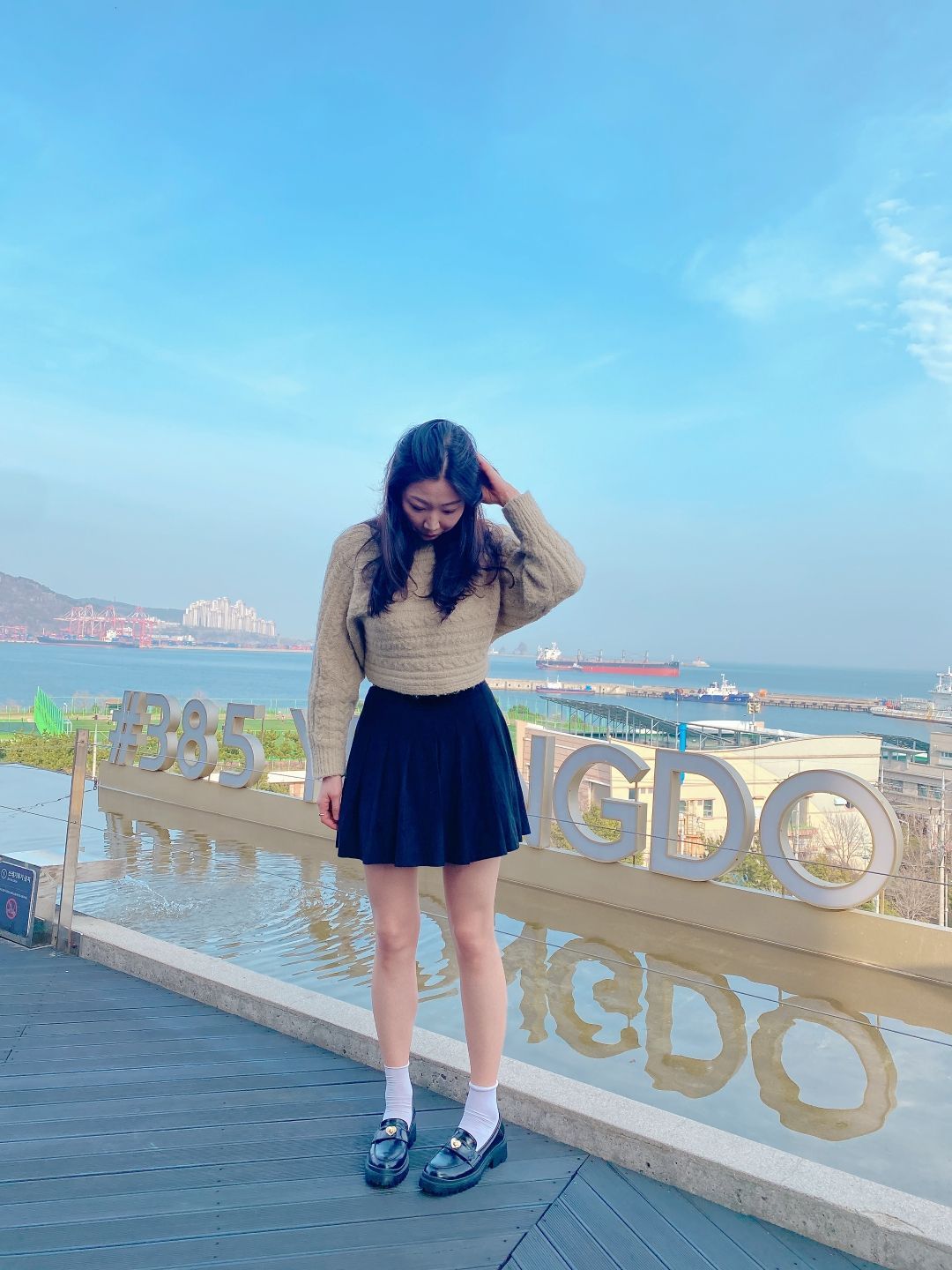 MUSINSA公式 | MACMOC Hatte Heart Point Trendy Chunky Loafer 5Cm