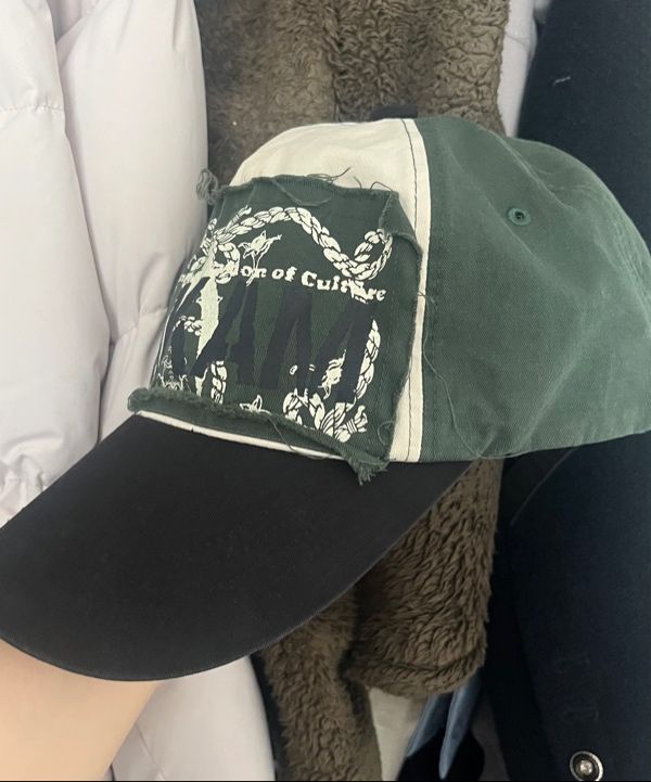 [IUGAMAKARAS] Washed Patch Ball Cap /追跡付 IUGAMAKARAS] Washed Patch Ball Cap /追跡付 (IUGAMAKARAS