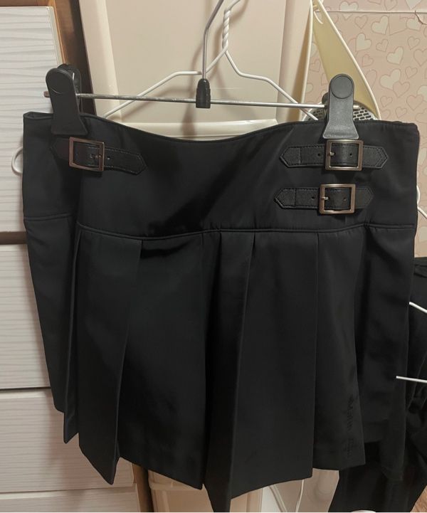 MUSINSA | MATIN KIM LOWRISE PLEATS MINI SKIRT IN BEIGE
