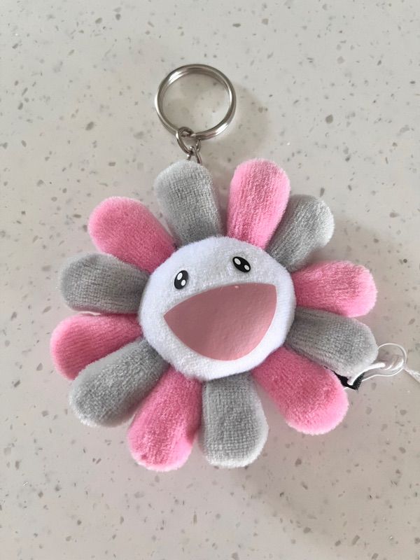 村上隆BLACKPINK Flower Keychain Pink/Grey MUSINSA | TAKASHI MURAKAMI X BLACKPINK Takashi Murakami +