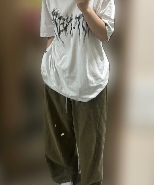 [NOT4NERD] Thunder Blur Logo T-Shirts ☆送料込☆ MUSINSA | NOT4NERD Thunder Blur Logo T-Shirts - Black