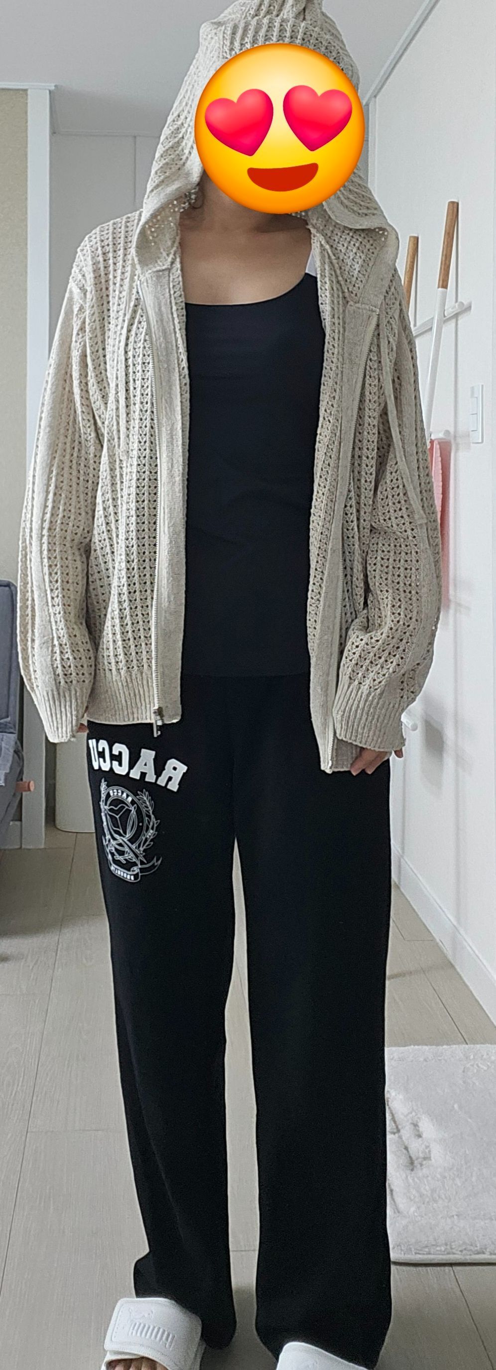 ★2024SS新作★WOOALONG★Scassi knit hood zip-up MUSINSA | WOOALONG Scassi knit hood zip-up - DARK BLUE
