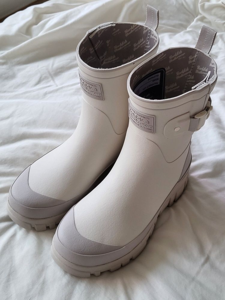 MUSINSA | ROCKFISH WEATHERWEAR PLATFORM WEAVING RAIN BOOTS MIDDLE