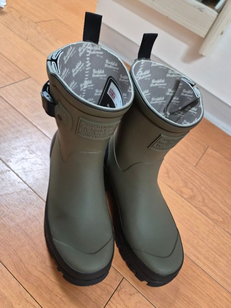 MUSINSA | ROCKFISH WEATHERWEAR PLATFORM WEAVING RAIN BOOTS MIDDLE