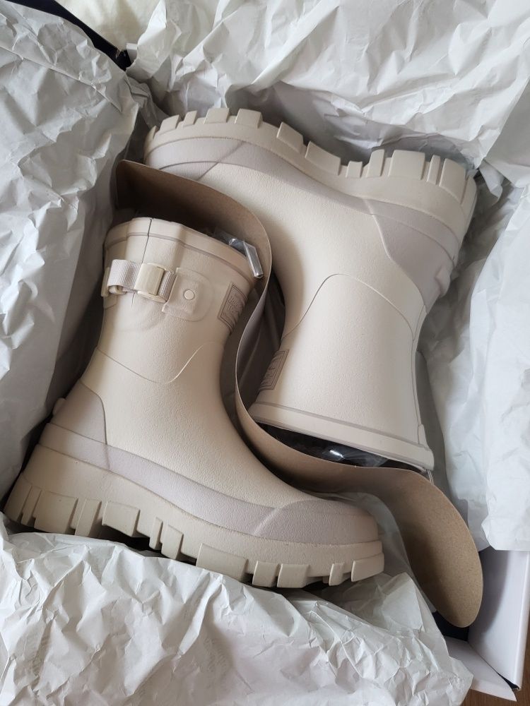 MUSINSA | ROCKFISH WEATHERWEAR PLATFORM WEAVING RAIN BOOTS MIDDLE