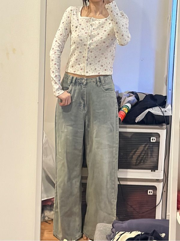 Tシャツ・カットソー RONRON SQUARE FLORAL SNAP WAFFLE CARDIGAN 4BKS356 MUSINSA公式 | RONRON SQUARE FLORAL SNAP WAFFLE CARDIGAN CREAM