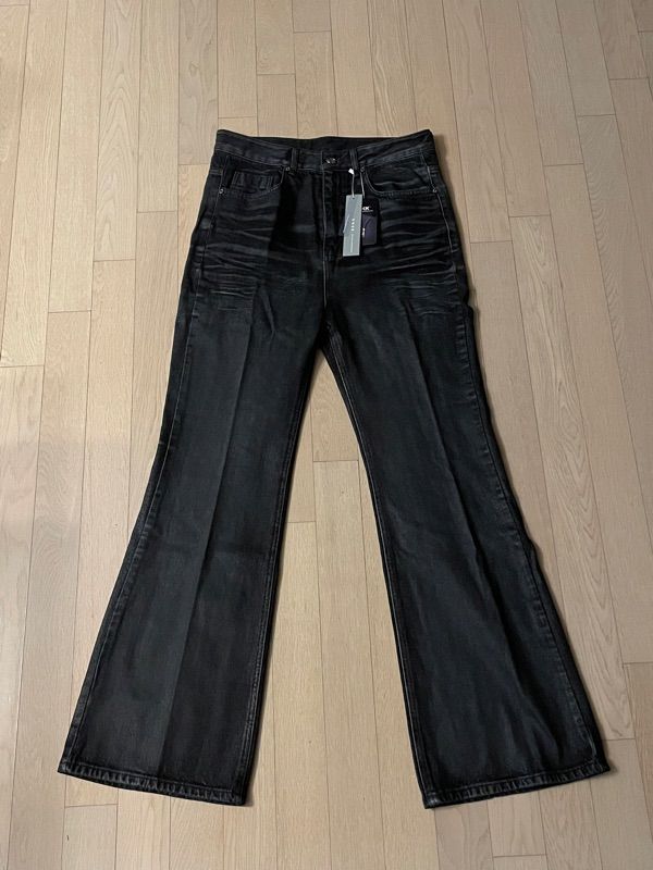 MUSINSA公式 | DNSR コーティングフレアデニムパンツ