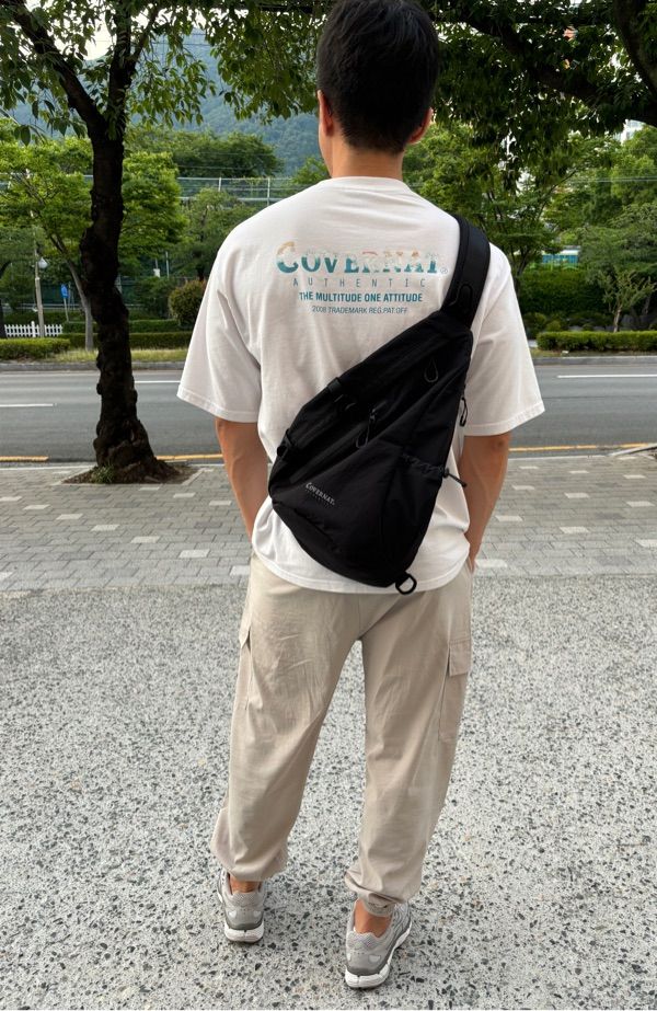 COVERNAT■City Hiker Sling Bag L■送料込 MUSINSA | COVERNAT City Hiker Sling Bag L Black