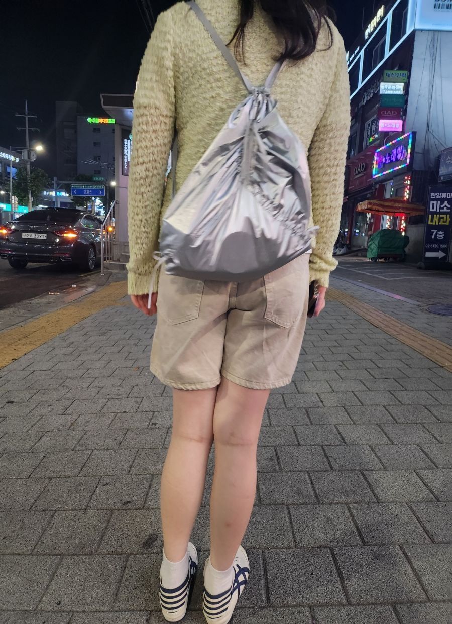 さらに100円引き◆FENNEC◆RIBBON STRING BAG MUSINSA | fennec RIBBON STRING BAG - LIGHT PINK