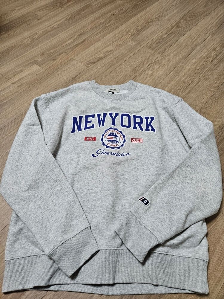 ★GENERAL IDEA★ New York Cozy Man to Man MELANGE GREY SBD1U MUSINSA | GENERAL IDEA New York Cozy Sweatshirt [MELANGE