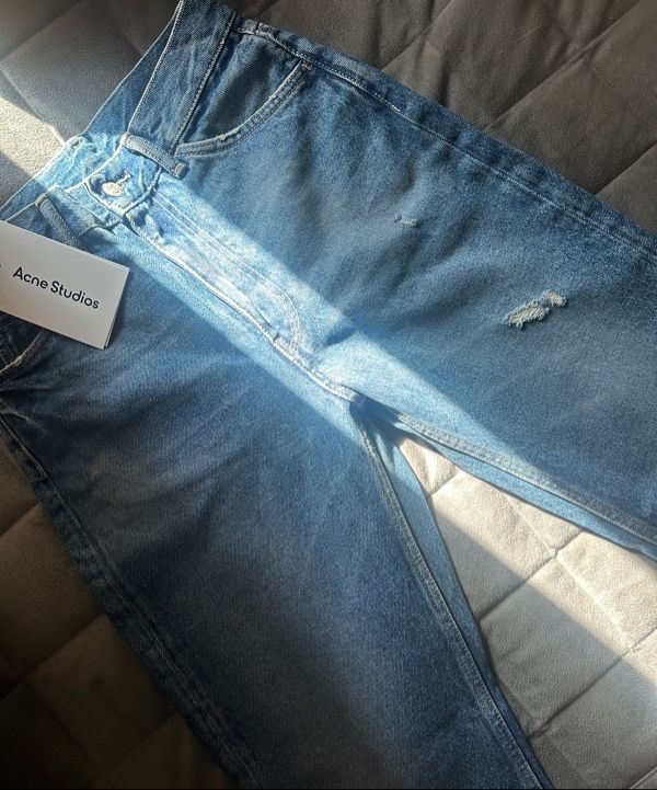 パンツ Acne Studios Blue Slim-Fit Jeans 新品 Acne Studios アクネストゥディオズ イタリア製 1993 Dark