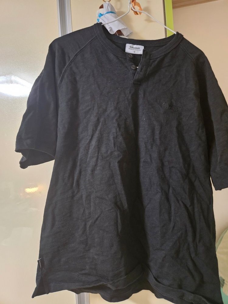 Tシャツ・カットソー COVERNAT Slub henley neck t-shirt black MUSINSA | COVERNAT Slub henley neck t-shirt black
