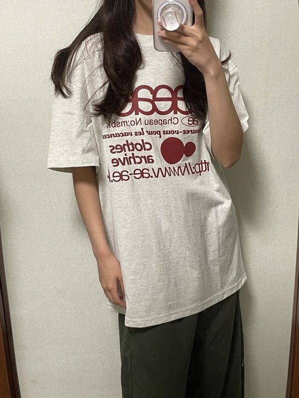 ☆韓国の人気☆【AEAE】☆WEB LOGO T-SHIRTS Tシャ.ツ☆ ☆韓国の人気☆【AEAE】☆WEB LOGO T-SHIRTS Tシャ.ツ☆ (AEAE/T