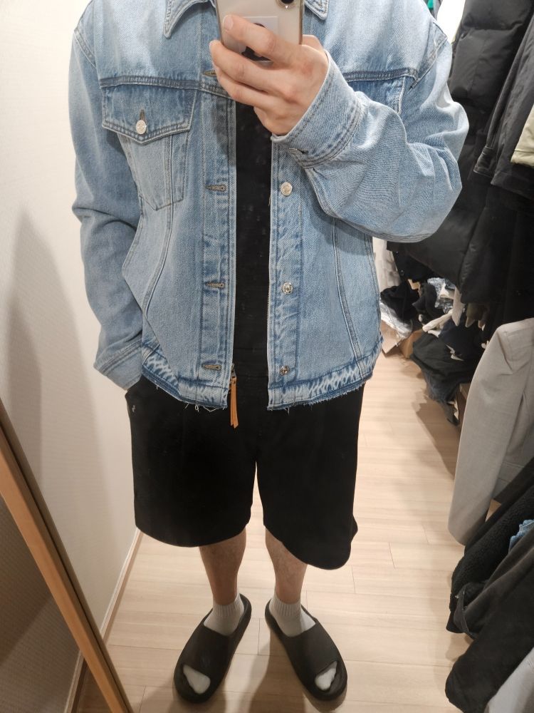 MUSINSA | SATUR Gabon washed denim trucker jacket washed black