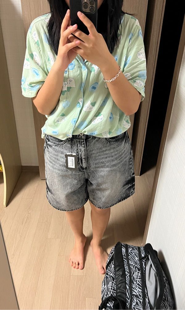 ハーフ・ショートパンツ YESEYESEE Basal 5 Pockets Denim Shorts 5FT1037 YESEYESEE イェスアイシー ハーフ ショートパンツ 短パン デニム
