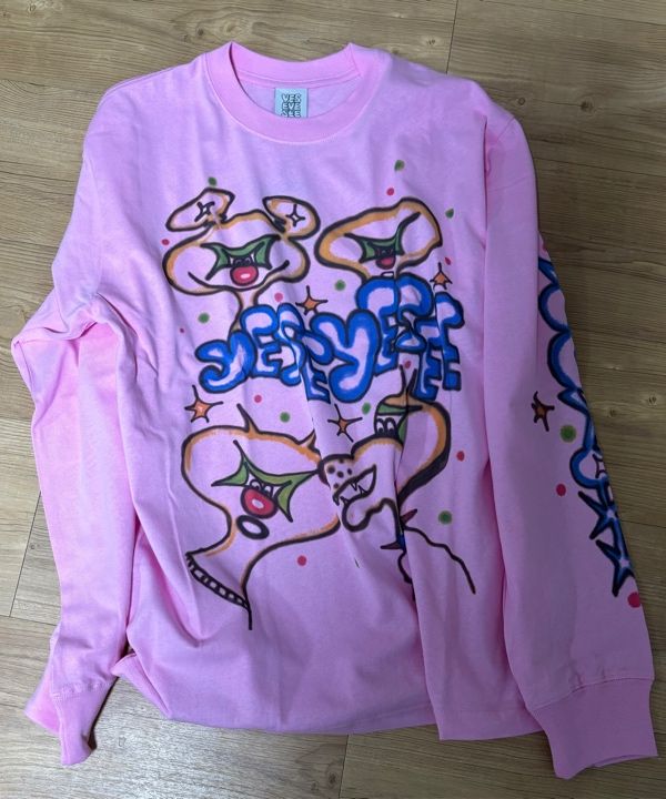 スウェット・トレーナー YESEYESEE Tulrexx Air Brushed LS Pink YS241TTSLT02PIN MUSINSA | YESEYESEE Tulrexx Air Brushed L/S Slate