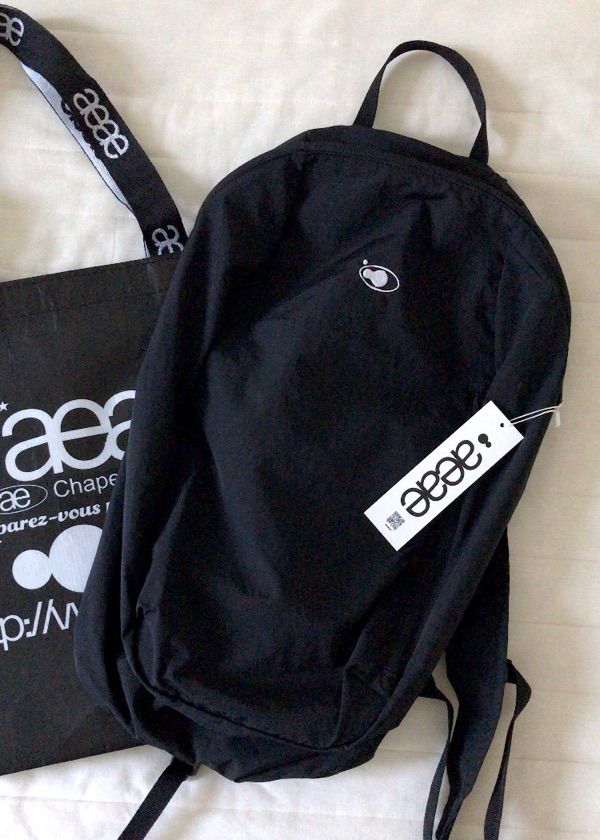 MUSINSA公式 | AEAE NEW SYMBOL BACKPACK [BLACK]
