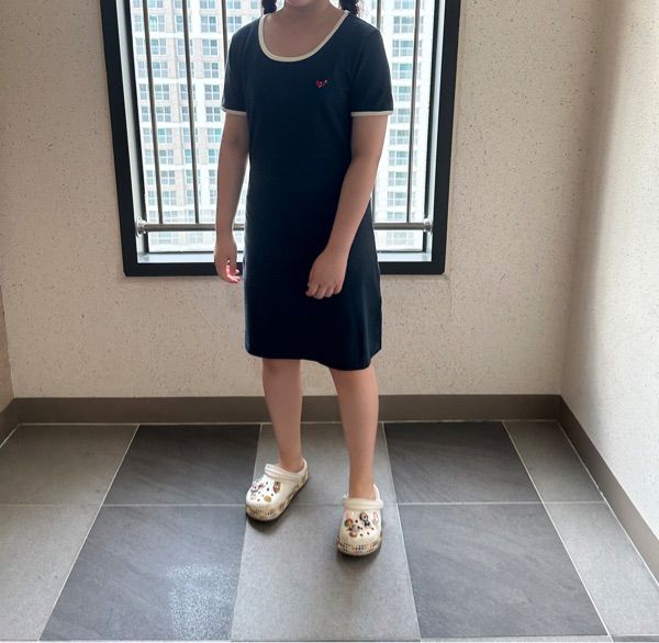豪華で新しい Neck Round Cherry Small KIRSH | MUSINSA Dress Navy] [Dark ワンピース